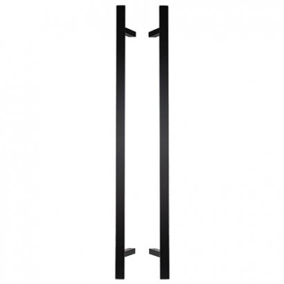 Ручки-скобы Apecs Square HC-0902-40*20/1000-INOX/304-BLM (Q45)