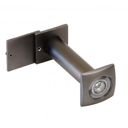 Глазок DL VA16S/70-130mm/180°  квадратный, графит