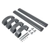 БУЛАТ РС-03.345.7024 сер.графит, регулируемая,  ручка скоба для аллюм. и ПВХ дверей,(АРД-03)