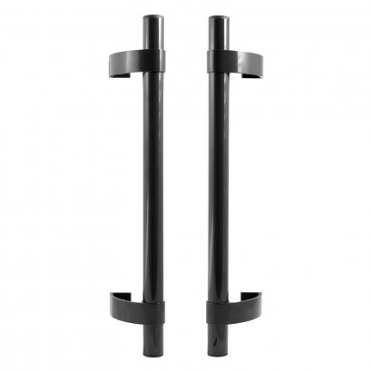 БУЛАТ РС-02.500.9005 черный, регулируемая, ручка скоба для алюм. и ПВХ дверей,(АРД-02)