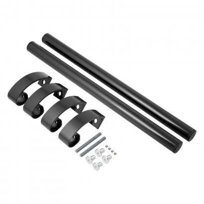 БУЛАТ РС-02.500.9005 черный, регулируемая, ручка скоба для алюм. и ПВХ дверей,(АРД-02)