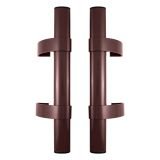 БУЛАТ РС-03.345.8017 коричневый, регулируемая, ручка скоба для аллюм. и ПВХ дверей,(АРД-03)