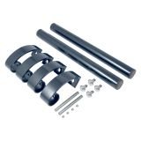 БУЛАТ РС-02.345.7016 антрацит, регулируемая, ручка скоба для алюм. и ПВХ дверей,(АРД-02)