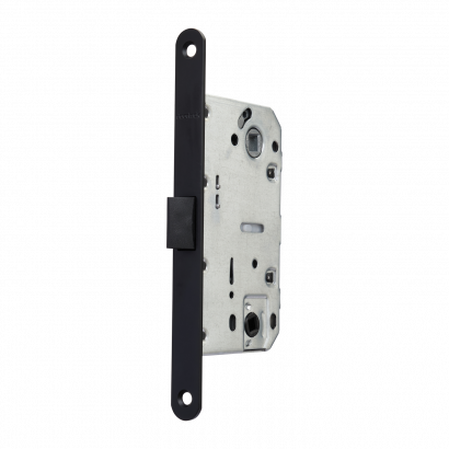Замок дверной Doorlock V 432/WC/50/96/18/Black, межкомнатный, черный