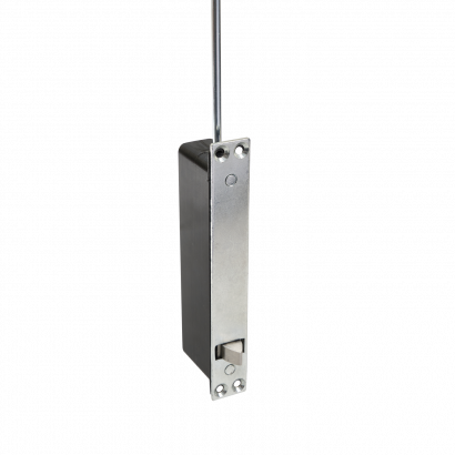 Шпингалет автоматический DOORLOCK FAB/M/200/SSS нержавеющая сталь, длина хода 16мм, планка 26х171мм, шток 200мм