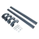 БУЛАТ РС-03.500.7016 антрацит, регулируемая, ручка скоба для аллюм. и ПВХ дверей,(АРД-03)