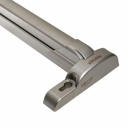 Механизм системы "антипаника"  DOORLOCK PD910FR-PUSH 1170мм PZ72мм, цвет Endurance под нержавеющую сталь