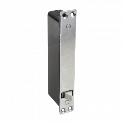 Шпингалет автоматический DOORLOCK FAB/M/200/SSS нержавеющая сталь, длина хода 16мм, планка 26х171мм, шток 200мм