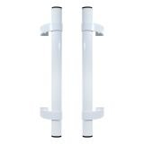 БУЛАТ РС-03.500.9016 белый, регулируемая, ручка скоба для аллюм. и ПВХ дверей,(АРД-03)