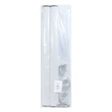 БУЛАТ РС-03.500.9016 белый, регулируемая, ручка скоба для аллюм. и ПВХ дверей,(АРД-03)