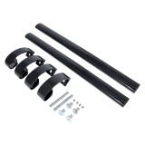 БУЛАТ РС-03.500.9005 черный, регулируемая, ручка скоба для аллюм. и ПВХ дверей,(АРД-03)