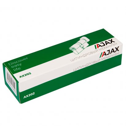 Цилиндровый механизм (AX200/100) AX2000Key100 mm (45+10+45) CP хром 5 кл.