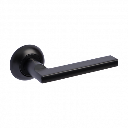 Ручка дверная DOORLOCK Zent A55R Black, черный