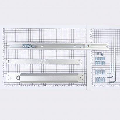 Дверной доводчик DOORLOCK DL750ITS 3-6  Серебристый