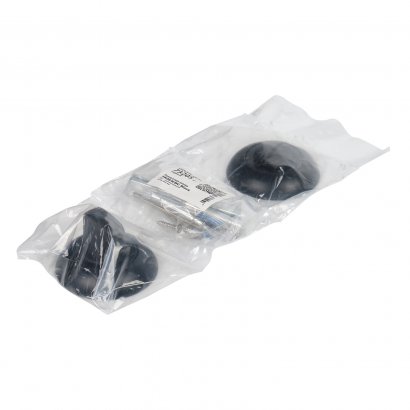 Поворотная кнопка DOORLOCK TK06/R/WC Black черная, шток 6мм