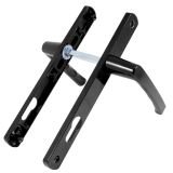 БУЛАТ ЗВ4-1.25.02.9005 черный БЕЗ МЦ Замок для КАЛИТКИ врезной с ручкой