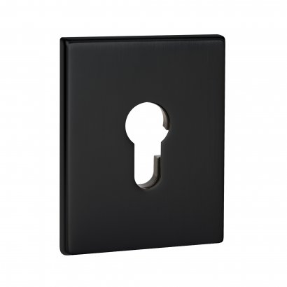 Накладка на цилиндр ESC.C.TRG/K.486 BL-24 чёрный (1 шт.)