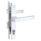 СТАНДАРТ 8520.01.9016 белый, ключ-ключ  Замок врезной с/руч