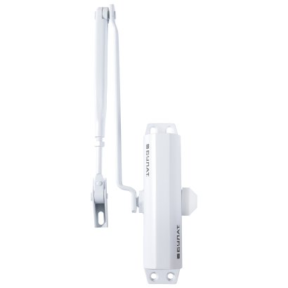 БУЛАТ Доводчик дверной ARCTIC (АРКТИК) ДД 502/4 DA-W (60-120 кг) белый, морозостойкий