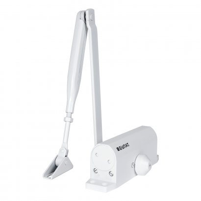 БУЛАТ Доводчик дверной ARCTIC (АРКТИК) ДД 502/4 DA-W (60-120 кг) белый, морозостойкий