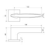 АЛЛЮР ART COLOR "SERENA" LG (C80210) салатовый Комплект ручек