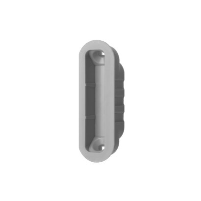 Ответная планка для магнитной защелки ML96WC, без крепежа, серая