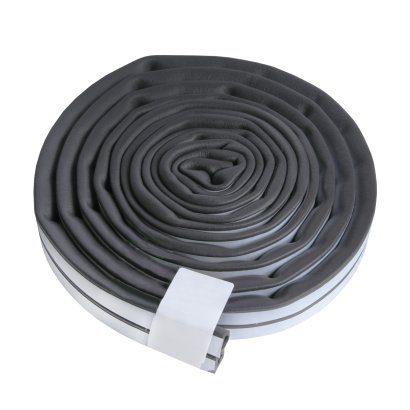 Уплотнитель СТАНДАРТ D 12*10 ПАКЕТ 6 м. (3+3) черный