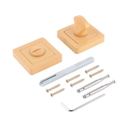 Сантехническая завертка к ручкам АЛЛЮР ART COLOR BK-S1 LY(C4200) песочный