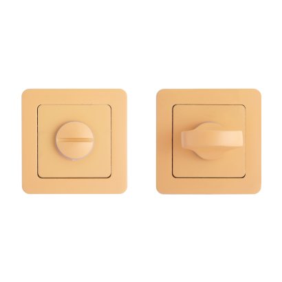 Сантехническая завертка к ручкам АЛЛЮР ART COLOR BK-S1 LY(C4200) песочный