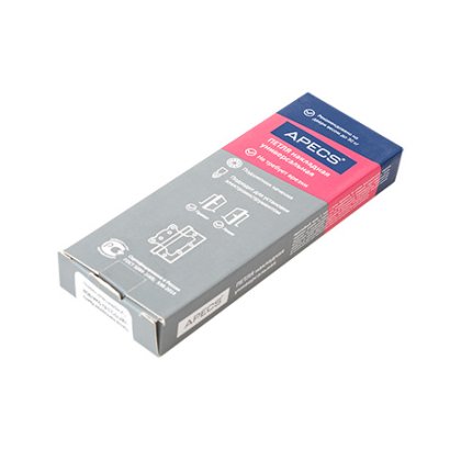 Петля накладная Apecs 100*75*2,5-B2-Steel-CRS