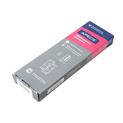 Петля врезная Apecs 120*80-B-Steel-CRS-L