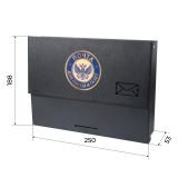 Ящик почтовый Птимаш №6010 черный