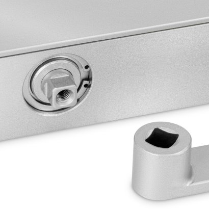 Дверной доводчик NOTEDO DC-045-155 SL+HO+DA+BC PRO, белый