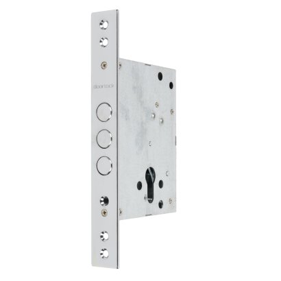 Замок дверной DOORLOCK 9257С, цилиндровый, хромированный