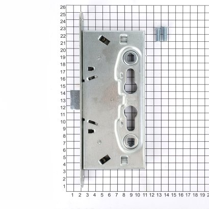 Замок дверной огнестойкий DOORLOCK V1739С, оцинкованный