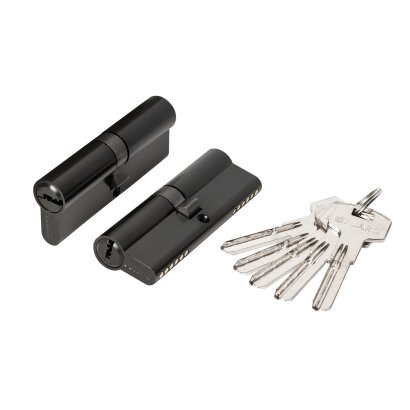 Цилиндровый механизм (200 ZA/90) 2000ZAKey90(40+10+40) BL черный 5Key