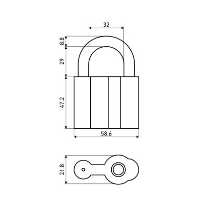 АЛЛЮР ВС1Ч-460 d9мм 5кл. Замок навесной