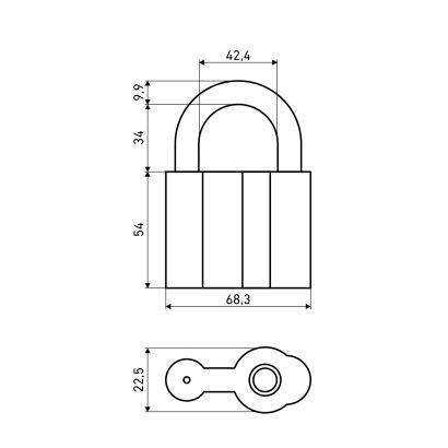 АЛЛЮР ВС1Ч-470 d10мм 5кл. Замок навесной