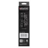 БУЛАТ  ЗВ 4-1.25.85.23.08 нерж. сталь 25мм под ц/м, м/о 85 мм Замок врезной б/руч