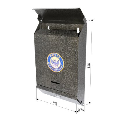 Ящик почтовый Птимаш №2010 бронза