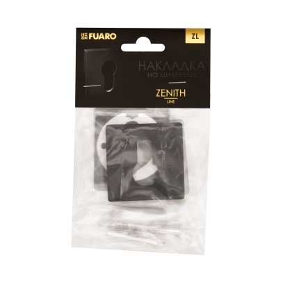 Накладка на цилиндр ET.K.ZL52 BL-24 черный