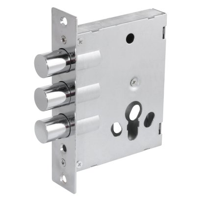 АЛЛЮР ЗВ1-06А без ц/мех.б/о для кит.металл.дверей Замок врезной б/руч