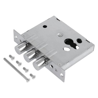 АЛЛЮР ЗВ1-06А без ц/мех.б/о для кит.металл.дверей Замок врезной б/руч