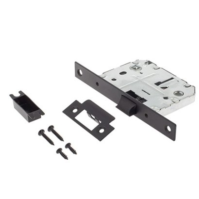 Защёлка врезная с фиксацией Avers 5600-P-WC-BLM (w/o logo)