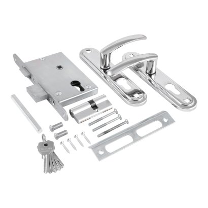 СТАНДАРТ Россия ЗВ4-7.02С цвет хром Замок врезной с/руч