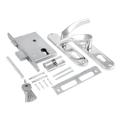 СТАНДАРТ Россия ЗВ4-7.04С хром Замок врезной с/руч