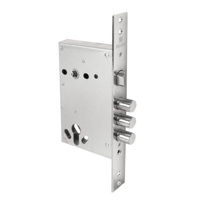 Корпус врезного замка полуавтоматический с защёлкой MDV32.21/C-65.85.3R16 S/A