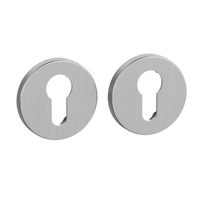 Накладка под цилиндр ET.R.EST.R52 SSC-16 сатинированный хром