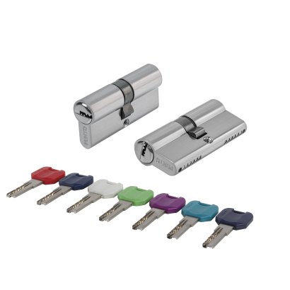 Цилиндровый механизм MaxPro7000Key70mm(30+10+30) SSC сатин.хром 7key 