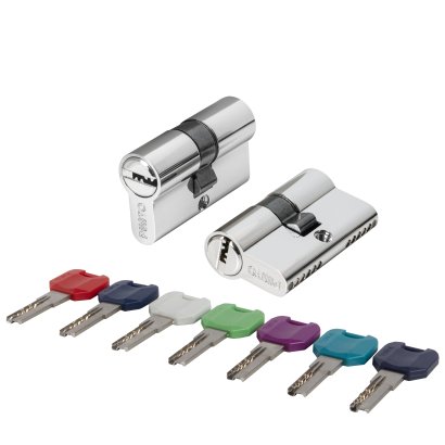 Цилиндровый механизм MaxPro7000Key70mm(30+10+30) CP хром 7key 